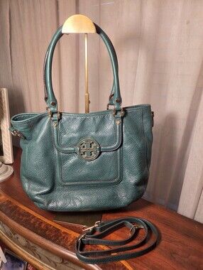 Vintage Tory Burch Amanda Classic Hobo with Gold Hardware